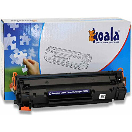 Koala Canon CRG728 HP CE278A/78A Muadil Toner 2100 Sayfa Siyah