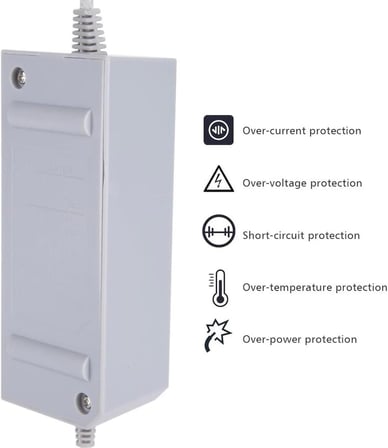 Wii oyun Konsol Adaptörü .Nintendo Wii power kablo 12V 3.7A adaptör