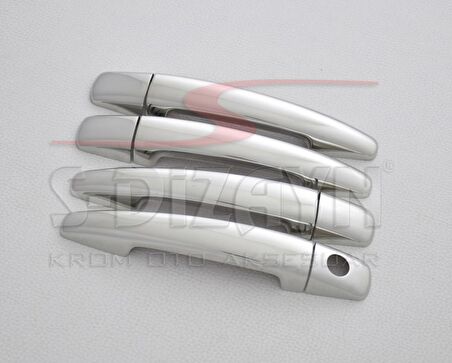 S-Dizayn Peugeot 407 Krom Kapı Kolu 4 Kapı 2004-2010