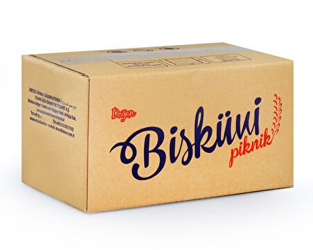 Doğan Karamelli Piknik Bisküvi 80 Gr. 24 Adet (1 Kutu)