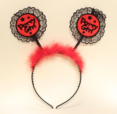 TAÇ PARTY GİRL KIRMIZI