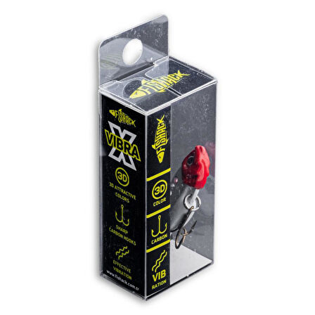 Vibrasyon Yem - LRF/Spin Jig - Fishack VibraX - 7g 40mm - Bloody Pearl