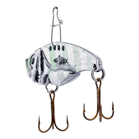 Vibrasyon Yem - LRF/Spin Jig - Fishack VibraX - 15g 55mm - Phantom Flash - UV Boyalı