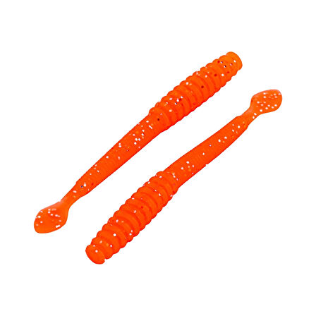 Silikon Sahte Kurt Yem - 2,2g 87mm - Fishack Wormix - Flare - UV Silikon