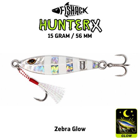 3'lü Metal Jig Yem Seti - Fishack Hunterx - 15g 56mm