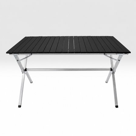 Katlanabilir Alüminyum Kamp Masası - 6/8 Kişilik - Tundra Dark - Taşıma Çantalı