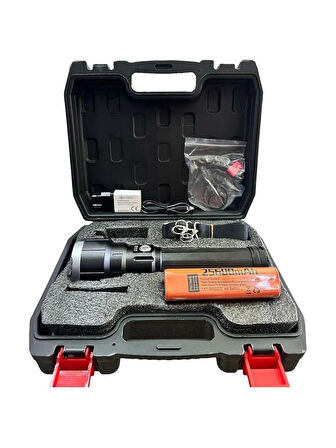 Powerdex PD-13000 55 Watt 5500 Lümen Profesyonel Büyük Şarjlı El Feneri