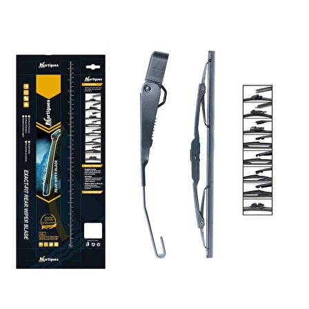 Martigues Silecek Arka Takım Crv 12 240 Mm 300 Mm