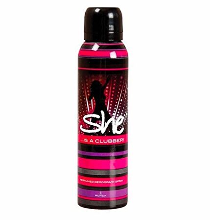 She Deodorant Bayan Clubber 150 Ml 8690973051059