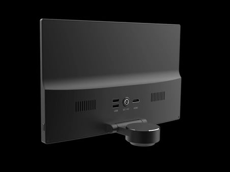 YW5612 11.6 İnç Hepsi Bir Arada Mikroskop Kamerası - 5MP 1080P@60FPS HDMI & USB Entegre Monitörlü Dijital Mikroskop Ekranı