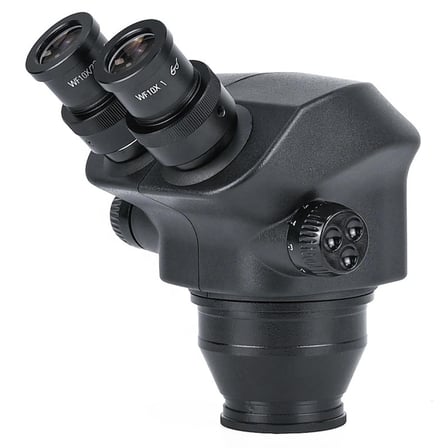Mikroskop ZS 7050 Kafa Siyah - Stereo Zoom Binoküler Başlık WF10X/20 (Ø76mm Stand Uyumlu)