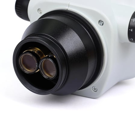 Mikroskop ZS 7050 Kafa Beyaz - Stereo Zoom Binoküler Başlık WF10X/20 (Ø76mm Stand Uyumlu)