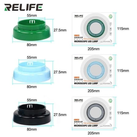 Relife RL-033D Mikroskop LED Işık Aydınlatma- Toz Geçirmez Koruma Camlı