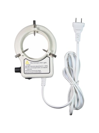 TD-56 Mikroskop Led Işık 56 Ledli Ayarlanabilir Halka Aydınlatma - Stereo ve Dijital Mikroskop Lambası Beyaz