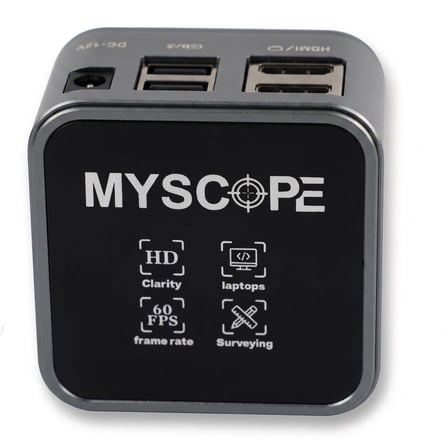 5609F HD 60 FPS Dijital Mikroskop Kamerası (Gri)- HDMI / USB Endüstriyel İnceleme Kamerası