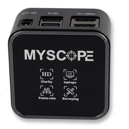 5609F HD 60 FPS Dijital Mikroskop Kamerası (Siyah)- HDMI / USB Endüstriyel İnceleme Kamerası