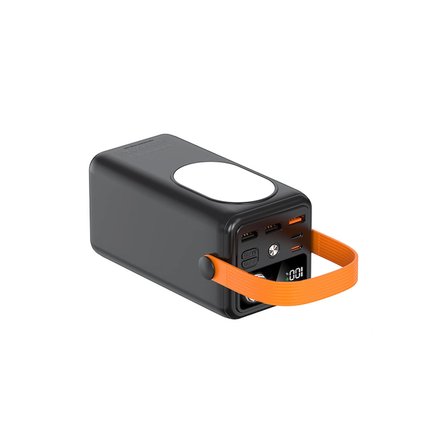 CP-05 50.000mAh 22.5W Süper Hızlı Şarj Powerbank - Dahili 4 Kablolu ve Dev LED Aydınlatmalı