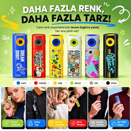G10 Gri Mini Kamera Anahtarlık Kamerası Taşınabilir Retro Dijital Fotoğraf Makinesi TFT Ekranlı
