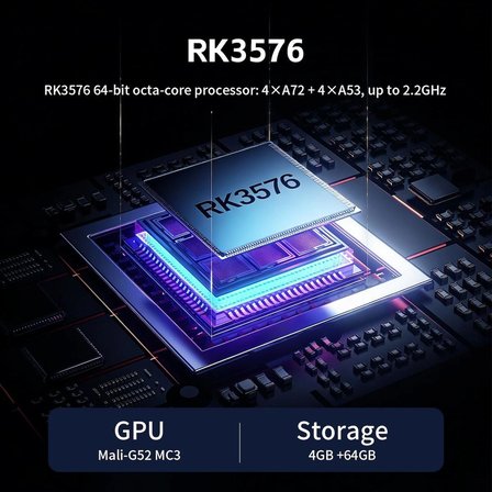 RG Vita Pro Retro Oyun Konsolu 5.5” Full HD IPS Ekran Android 14/Linux WiFi 6 Bluetooth 5.2 4GB RAM 64GB