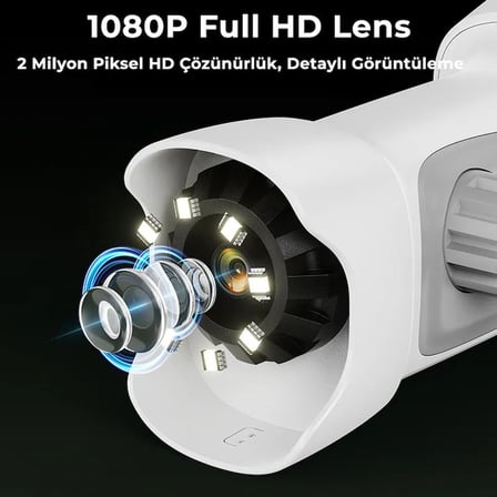 395 Gri Taşınabilir Dijital Çocuk Mikroskobu - 2.4 İnç IPS Ekranlı, 1080P Full HD, 1000X Zoom, 8 LED Işıklı Eğitici Bilim Kiti