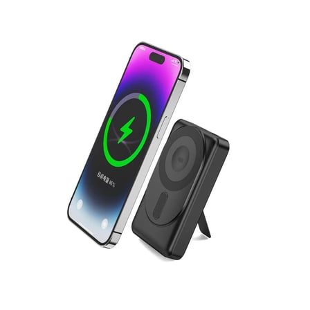 idragon DR-05 10000mAh Manyetik Kablosuz Hızlı Şarj Powerbank - 15W MagSafe, 22.5W Çıkış, Dahili Kablolu Taşınabilir Şarj Cihazı