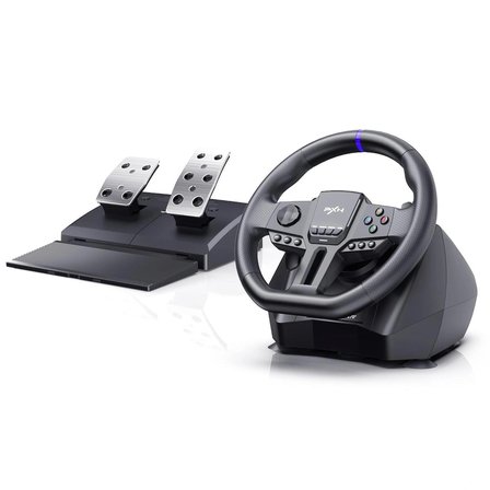 PXN V900 GEN2 Hall Effect Oyun Direksiyonu 270°/900° PC PS3 PS4 Xbox One Xbox Series X|S Nintendo Switch Uyumlu Pedallı Yarış Direksiyonu