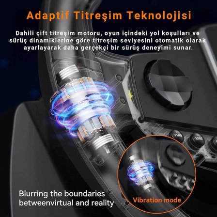 PXN V900 GEN2 Hall Effect Oyun Direksiyonu 270°/900° PC PS3 PS4 Xbox One Xbox Series X|S Nintendo Switch Uyumlu Pedallı Yarış Direksiyonu