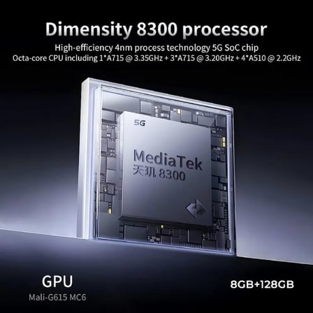 RG 477M CNC Alüminyum Kasa Retro El Oyun Konsolu 8 GB RAM 128 GB Gümüş - 4.7 İnç 120Hz LTPS Ekran MediaTek Dimensity 8300 Android 14 Hall Joystick PS2 PS3 WII 3DS Uyumlu Taşınabilir Konsol