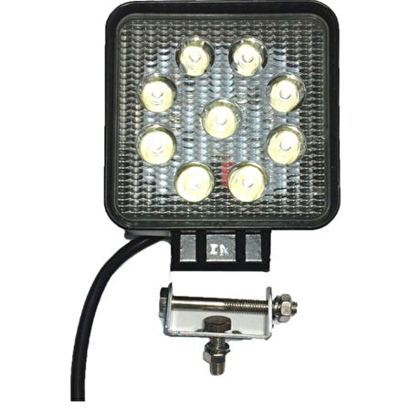 Çalışma Lambası Kare 9 Led 27 Watt