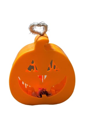 Halloween Masaüstü Işıklı Balkabağı – Cadılar Bayramı Temalı Çift Taraflı Dekoratif Lamba