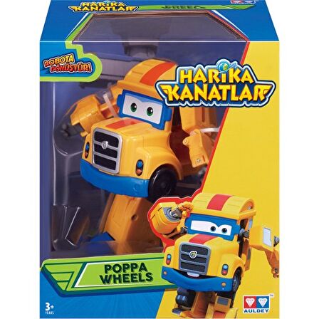 Harika Kanatlar Araca Dönüşen Poppa Wheels Dönüşebilen Büyük Boy