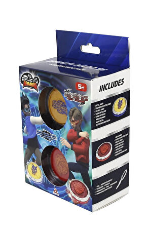 Infinity Nado Başlangıç Serisi – Fury Wave Dragon & Blazing War Metal Spinner Oyuncak