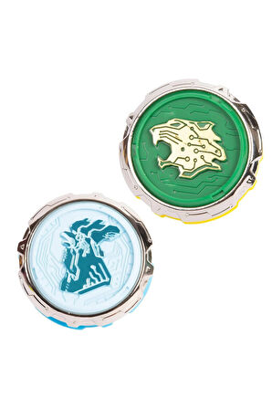 Infinity Nado Başlangıç Paketi Gold Warrior Phoenix & Lightning Leopard – Çift Metal Topaç Seti