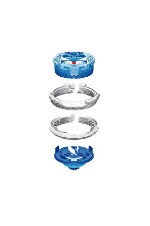 Infinity Nado Proskill Pack Fury Wave Dragon Işıklı Metal Topaç ve Epic Launcher Kılıç Fırlatıcı 48 cm