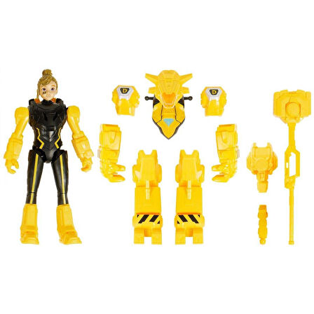 Mega Quantum Heroes Dinoster  Aksiyon Figür Delby