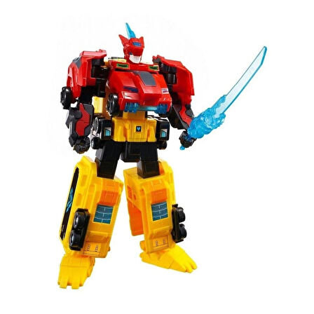 Mega Quantum Heroes Dinoster Transformer Raptor Tron