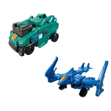 Mega Quantum Heroes Dinoster Transformer Raptor Blast Wing