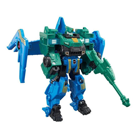 Mega Quantum Heroes Dinoster Transformer Raptor Blast Wing