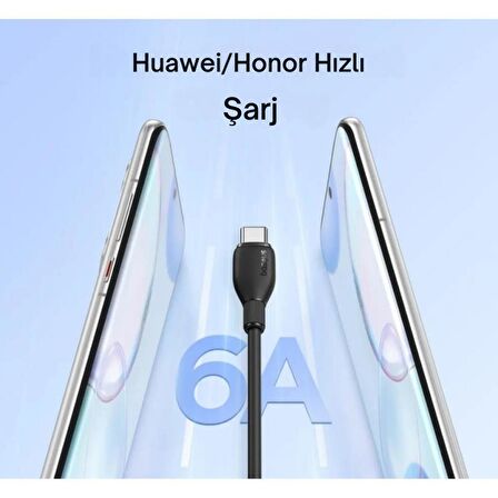 Baseus MEGA Hızlı 1.2MT 100W Type-C Şarj Kablosu, Akım Ve Isı Korumalı Type C Kablo, PC, Telefon, Tablet Şarjı