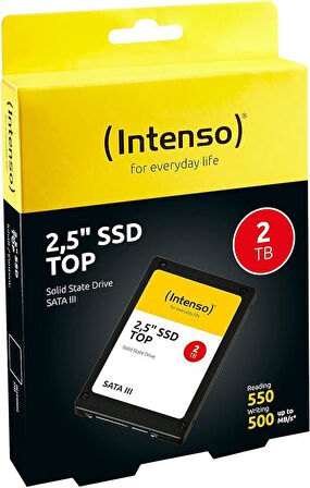 Intenso 2Tb 3812470 Top 550MB--500MB-s 2.5" Sata 3 Ssd