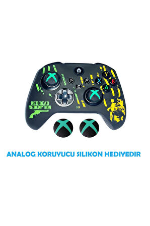 Xbox Series S/Series X Red Dead Redmeption  Koruyucu Silikon Kılıf + Analog silikon Koruyucu