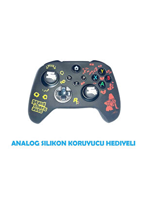 Xbox Series S/Series X  Grand Teft Auto Koruyucu Silikon Kılıf + Analog silikon Koruyucu