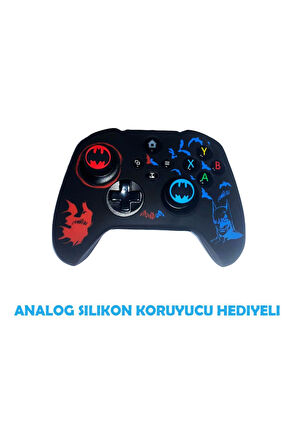 Xbox Series S/Series X  Batman Koruyucu Silikon Kılıf + Analog silikon Koruyucu