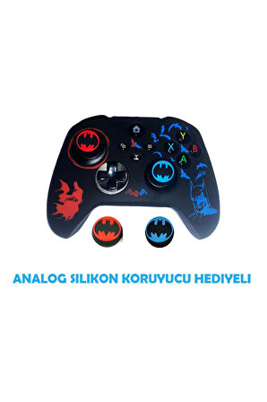 Xbox Series S/Series X  Batman Koruyucu Silikon Kılıf + Analog silikon Koruyucu