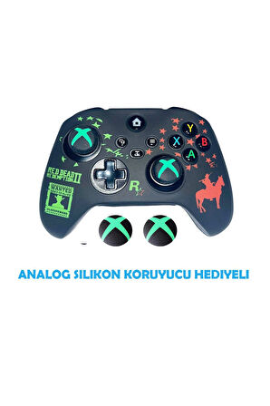 Xbox Series S/Series X  Red Dead Redemption Koruyucu Silikon Kılıf + Analog silikon Koruyucu