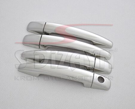 S-Dizayn Peugeot Expert Krom Kapı Kolu 4 Kapı 2007 Üzeri