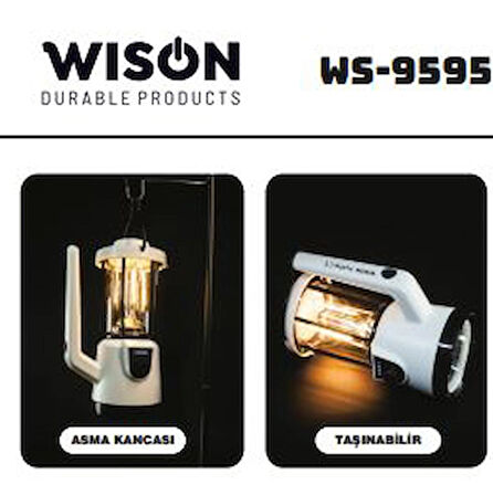 Wison Ws-9595 5 watt Led Aydınlatma Beyaz