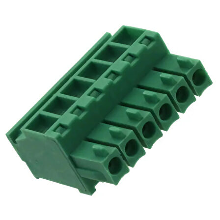 Würth Elektronik 10 Adet 691363110006 Terminal Klemens | 6 Pozisyonlu | 90 Derece | 3.5mm Adım | 8A 300V | Endüstriyel Bağlantı Elemanı