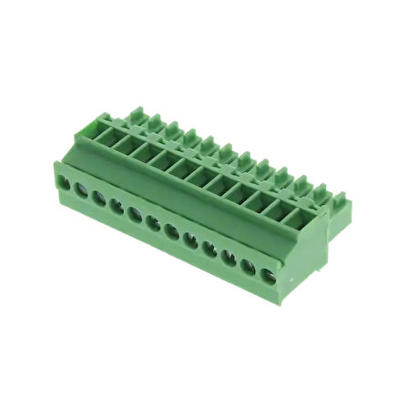 Wurth Elektronik Würth 10 Adet 691363110012 Terminal Klemens | 12 Pozisyonlu | 90 Derece | 3.5mm Adım | 8A 300V | Endüstriyel Bağlantı Elemanı