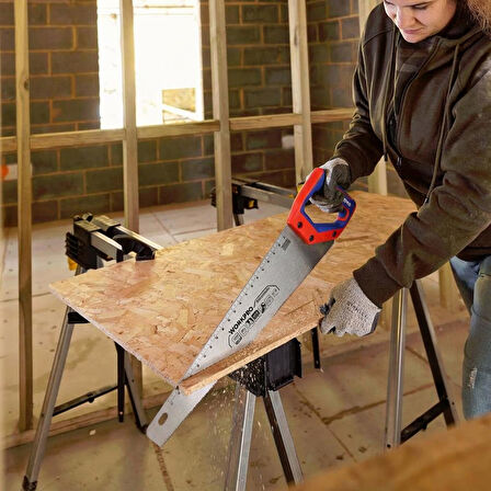 WORKPRO WP215007 500mm SK5 7 TPI Ağır Hizmet Tipi El Testeresi 